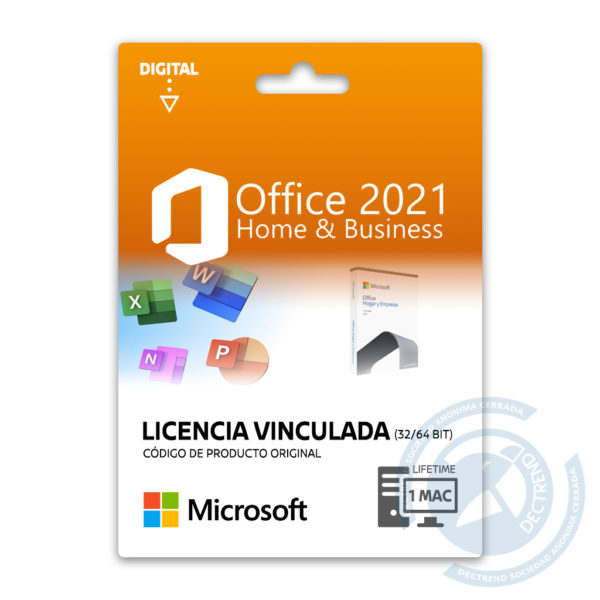 Office 2021 Home & Business [Digital] | Licencias Vinculadas