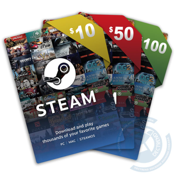 Steam Gift Cards [Digital] | Estados Unidos