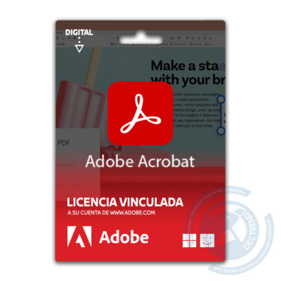 Adobe Acrobat Pro [Digital] | Licencia Vinculada