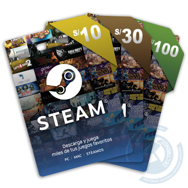 Steam Gift Cards [Digital] | Perú