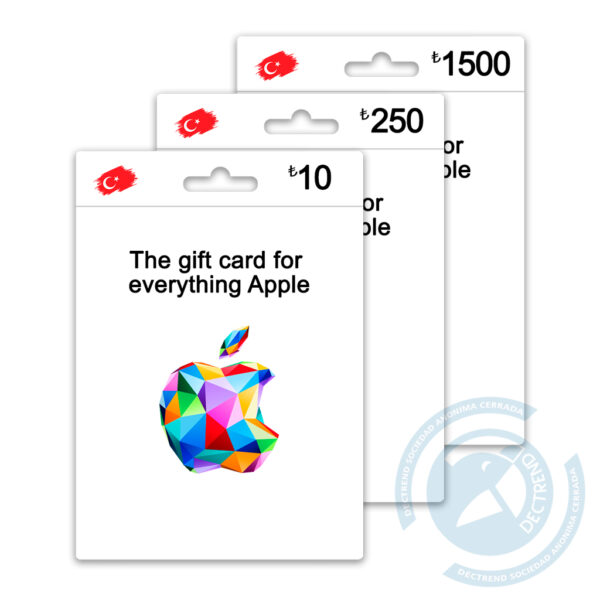 Apple & iTunes Gift Cards [Digital] | Turquía